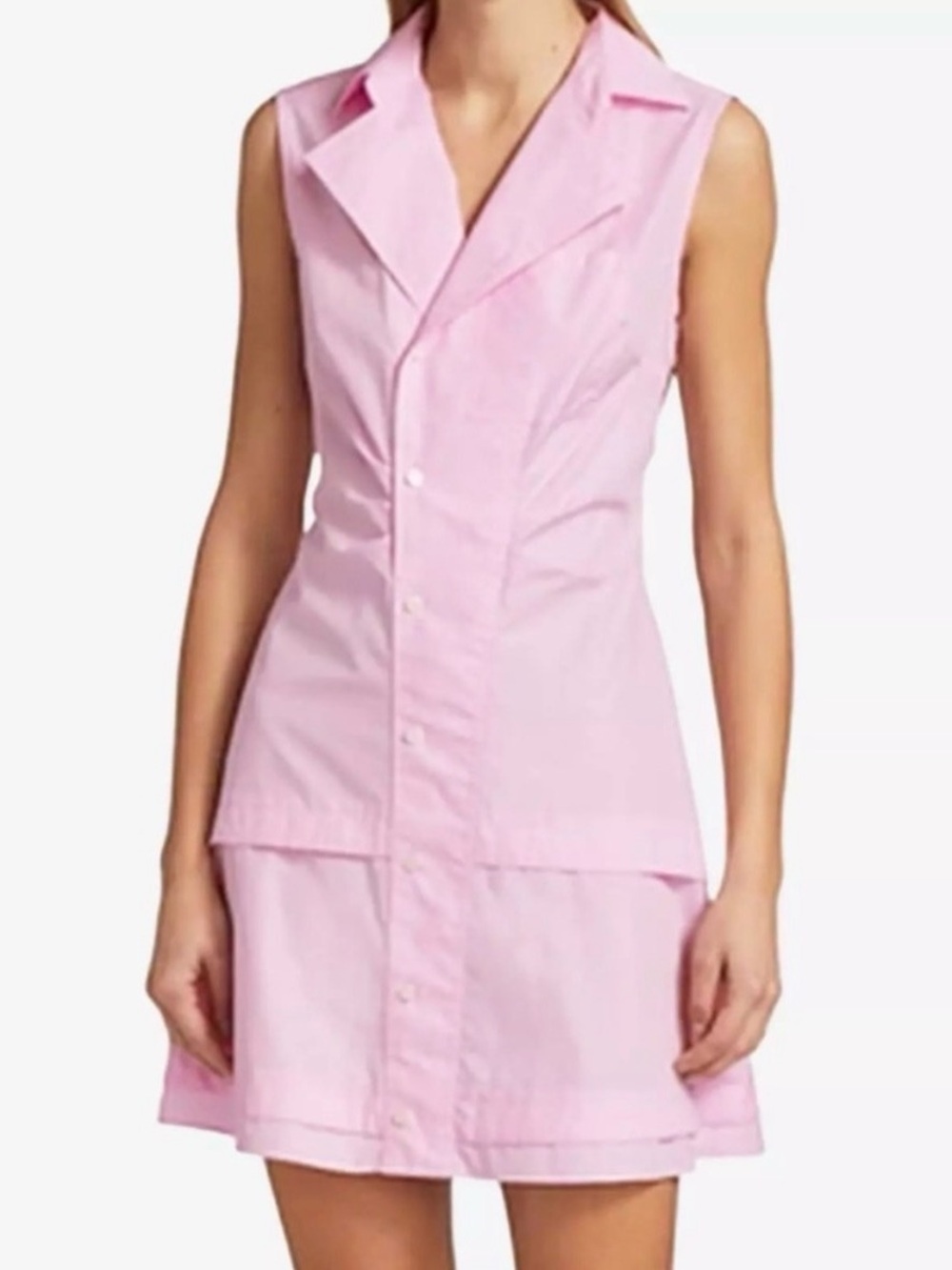 Derek Lam 10 Crosby Sleeveless Shirt Dress – Size 10